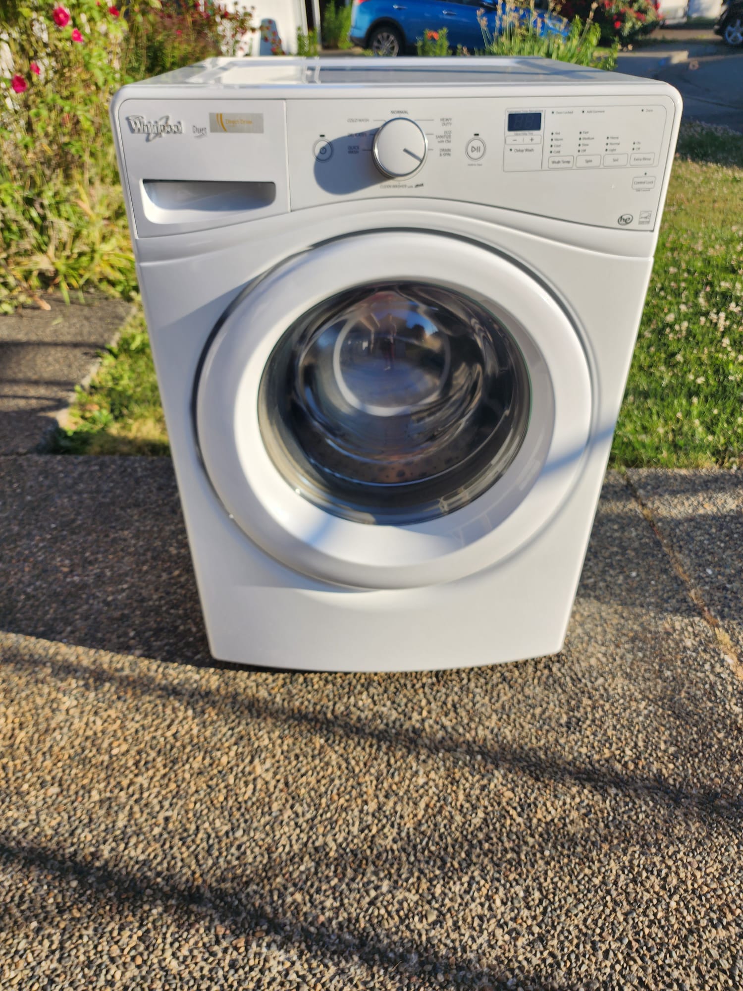 Real washing machine pickup example