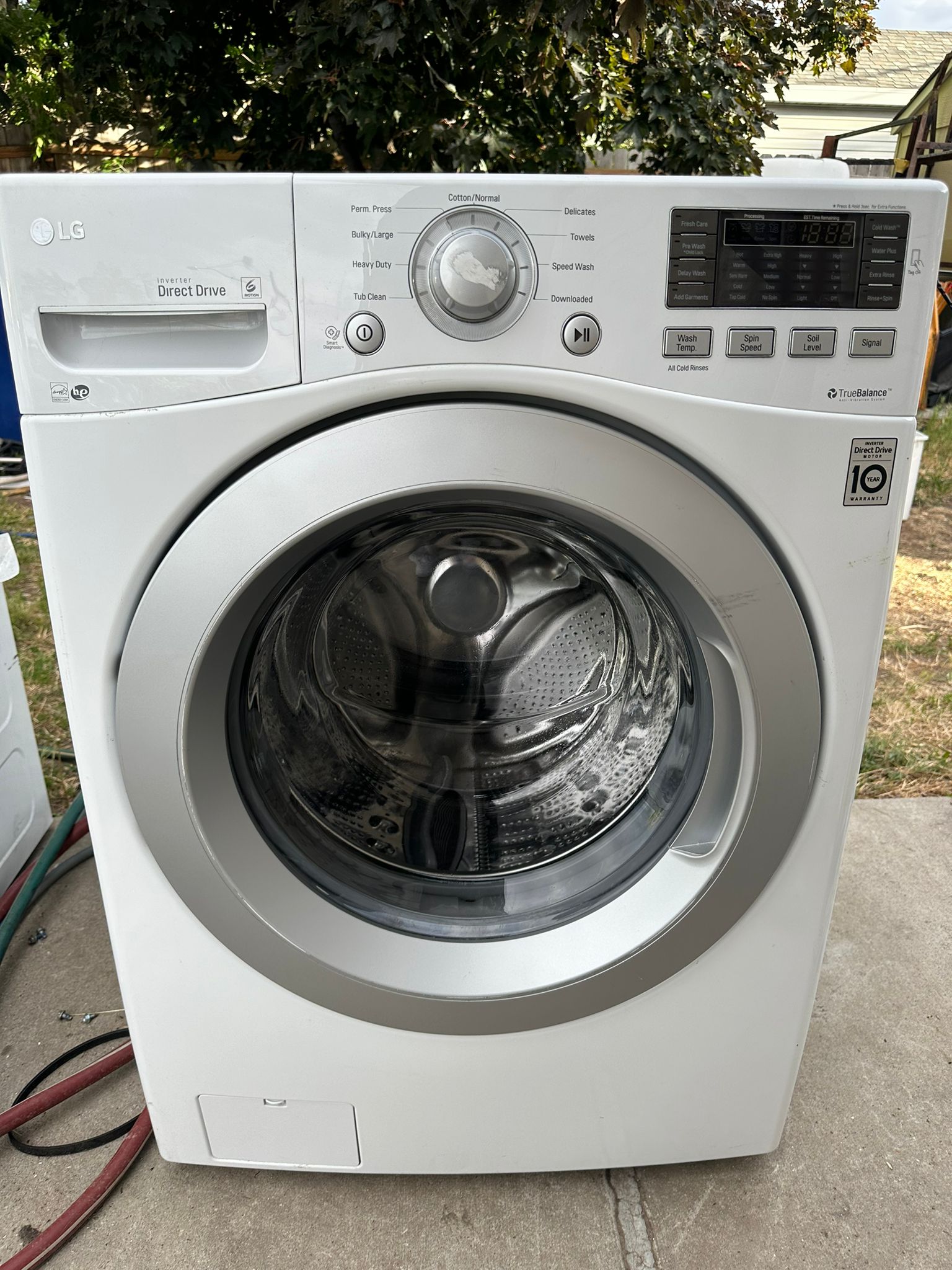 Major household appliance prepared for pickup through Free Reliable Appliance Pickup