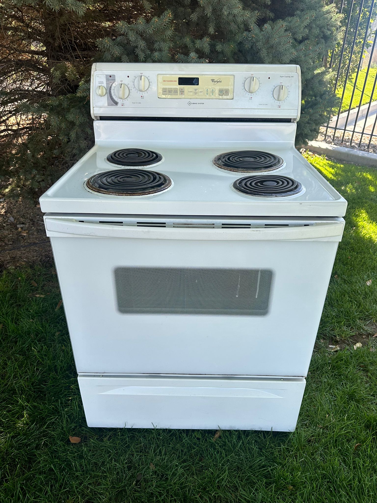 Major household appliance prepared for pickup through Free Reliable Appliance Pickup