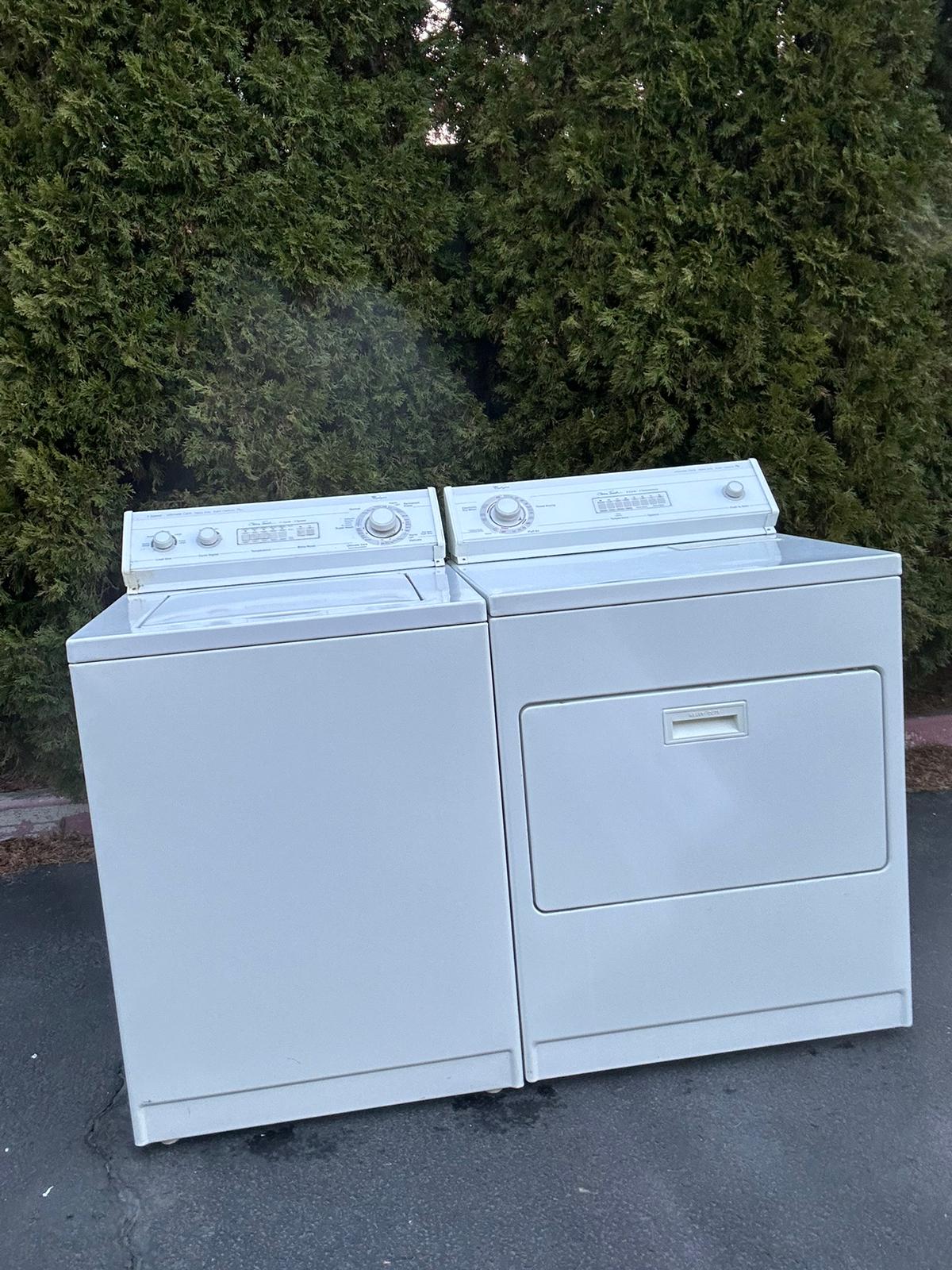 Real full-resolution washer and dryer set from our appliance work for San Marino pickup