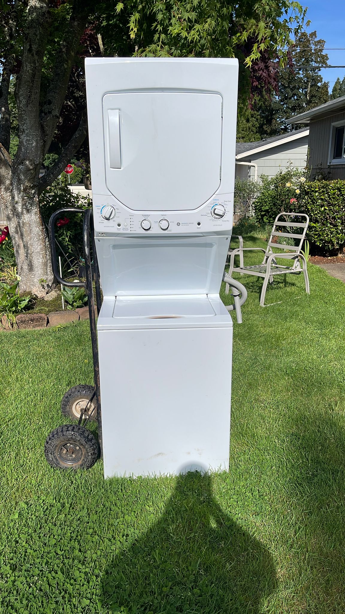 Real major appliance pickup example for El Mirage, California