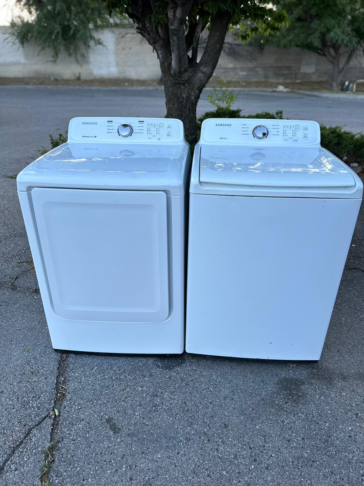 Real full-resolution washer and dryer set from our appliance work for Sierra Madre pickup