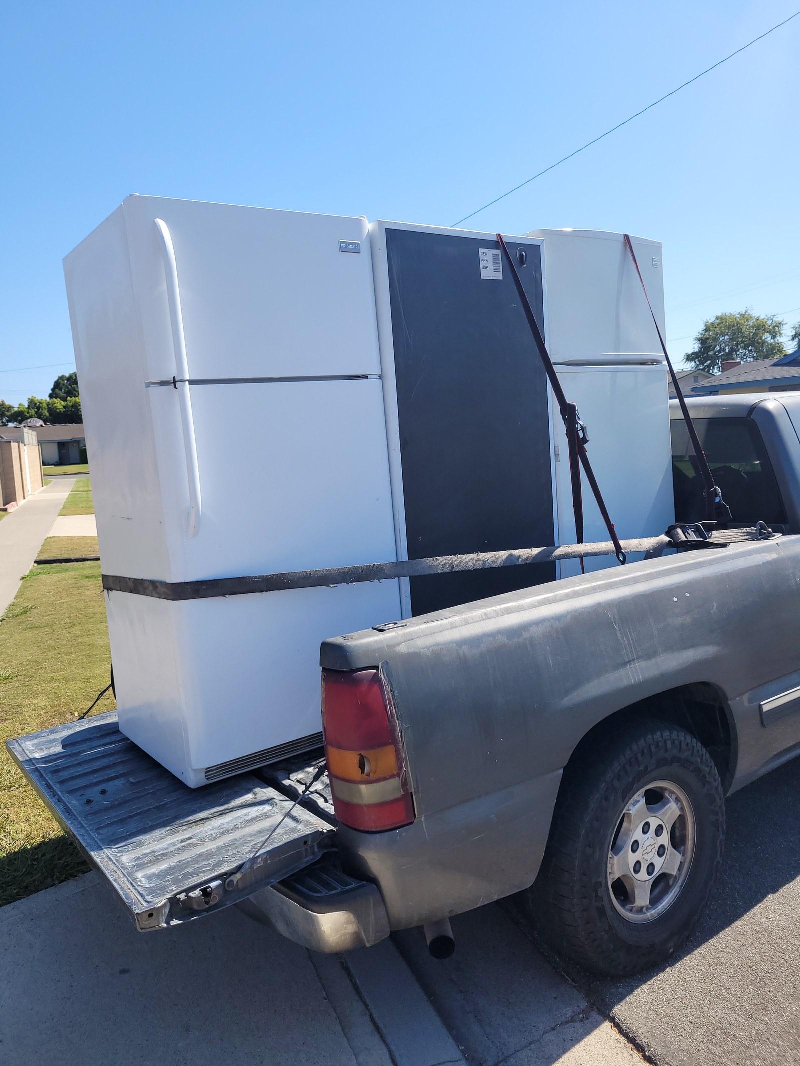 Real appliance from our California appliance pickup work