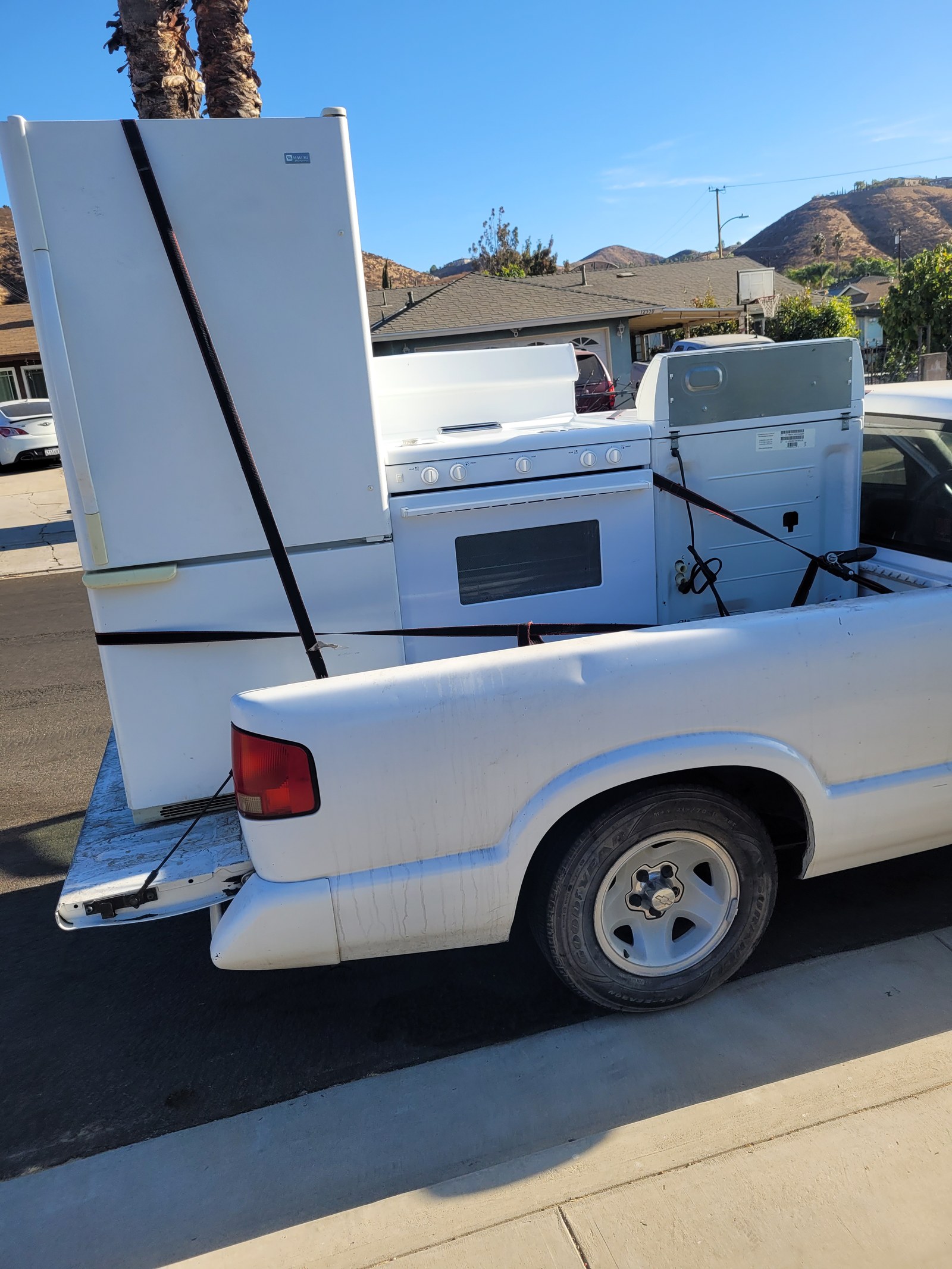 Real appliance from our Idaho pickup work